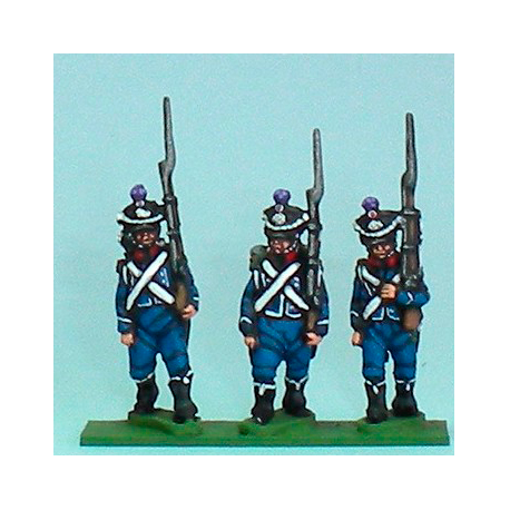 Chasseurs marching